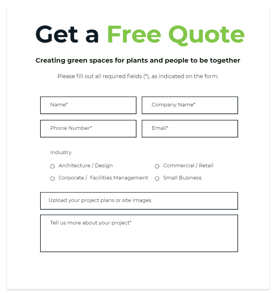 Get a Free Quote